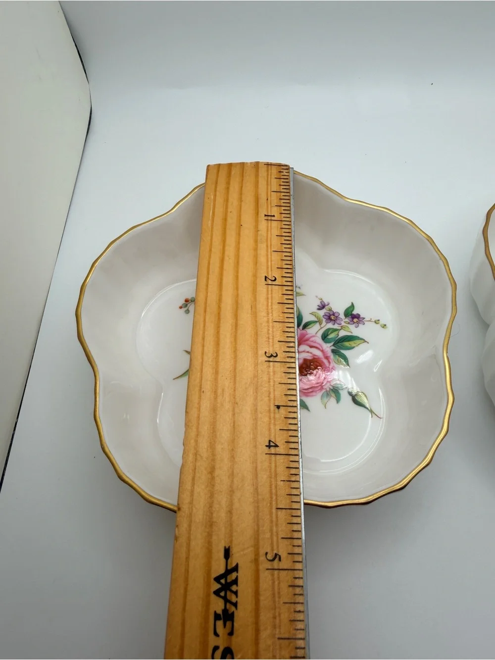 Royal Worcester Whitley Garden Fine Bone China Candy Dishes White Pink Floral